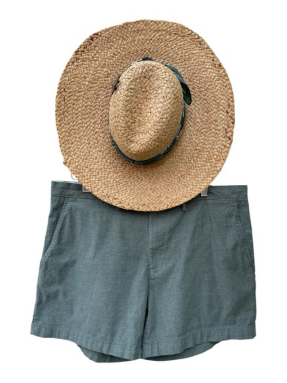 Goodthreads Green Olive Casual Shorts Size 34 - Picture 5 of 8